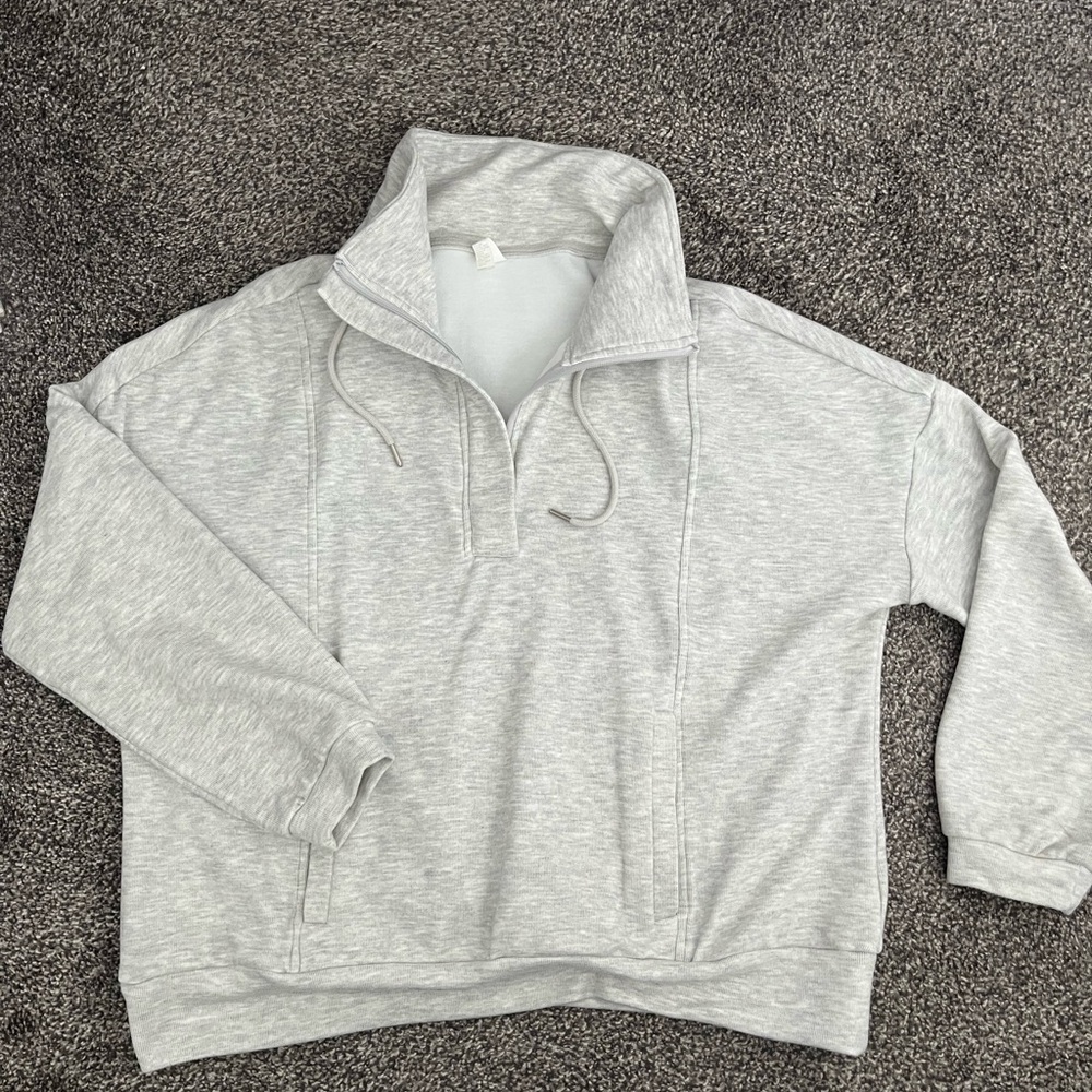 Zella Cozy Half-Zip Pullover